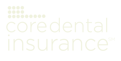 CoreDentalLogo_White core dental insurance logo