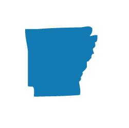Arkansas state silhouette