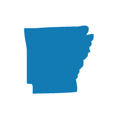 State__Archansas Arkansas state silhouette