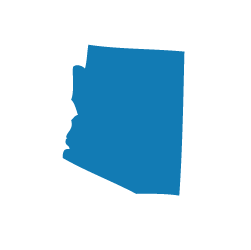arizona state blue on transparent