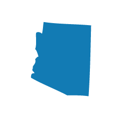 State__Arizona arizona state blue on transparent