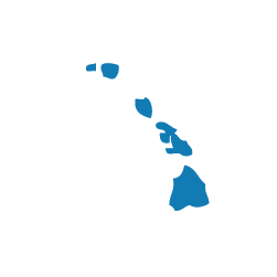 hawaii state silhouette