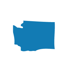 State__Washington state of washington in blue